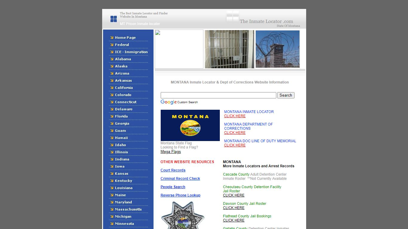MONTANA Inmate Locator & Dept of Corrections Website ...